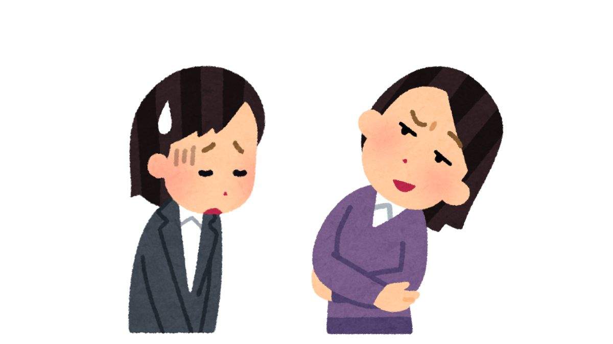 心理カウンセラーに向いていない人のイラスト